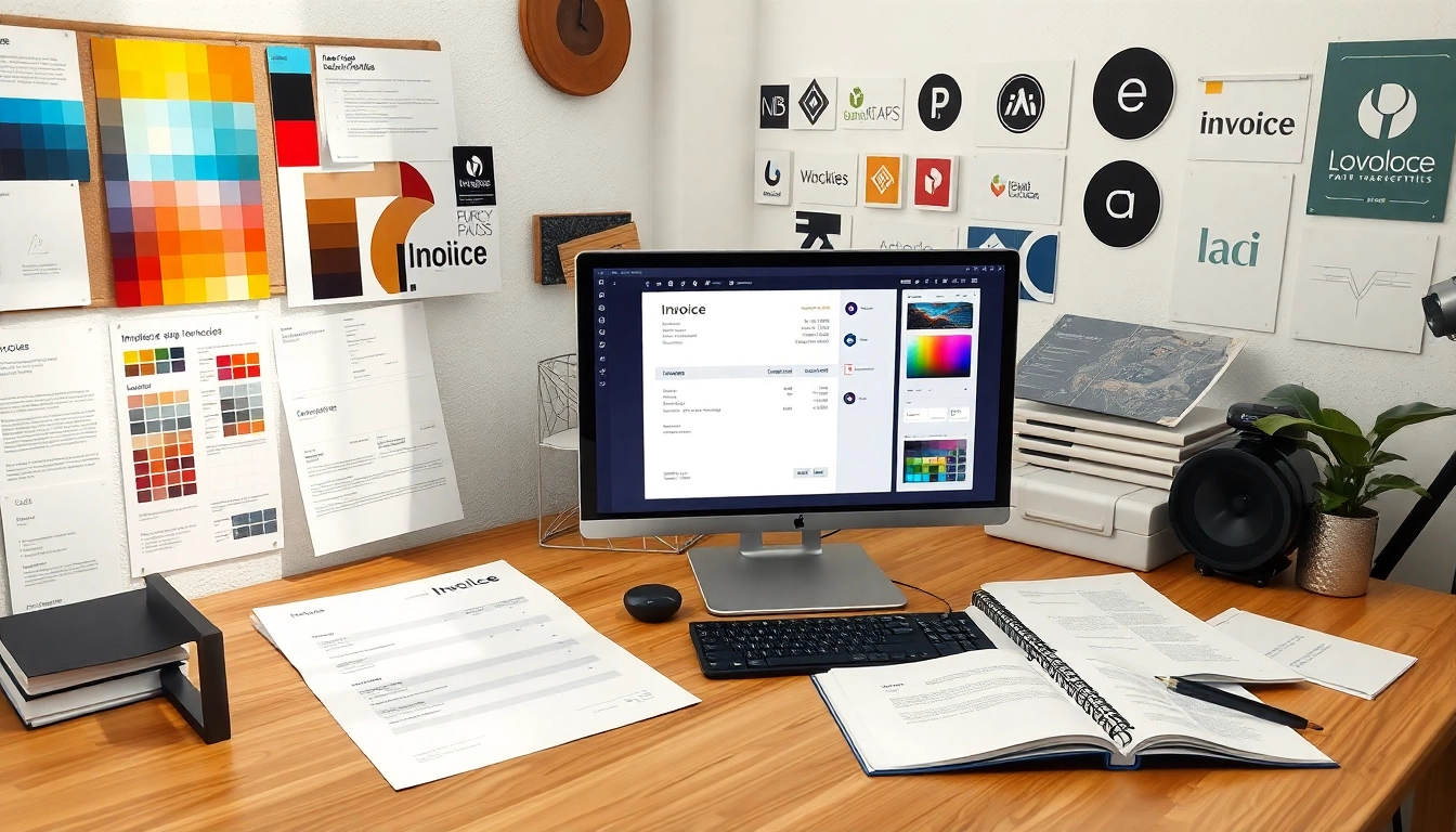 invoice templates with logo-article