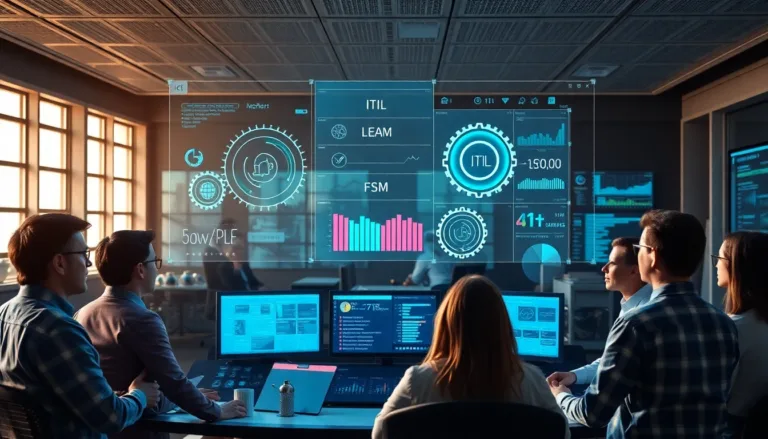 service management frameworks comparison-title