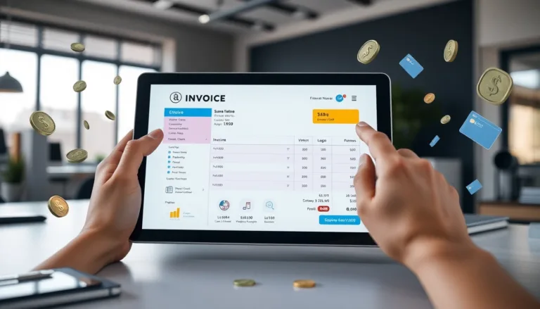 customizable invoice templates online-title